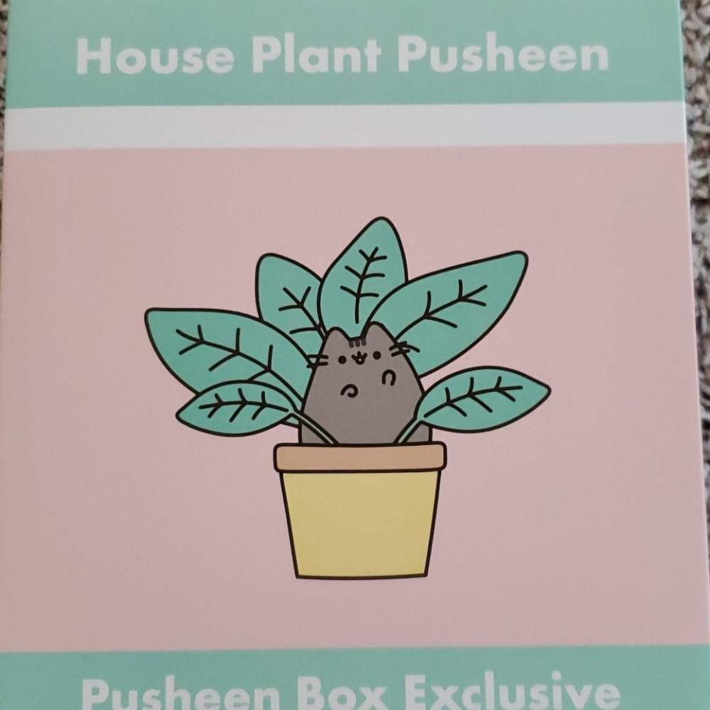 Pusheen house plant vinyl figure